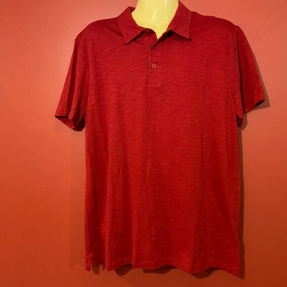 GAP Men's Red Lived-in Polo Shirt - Size Large - NWT - Picture 2 of 4